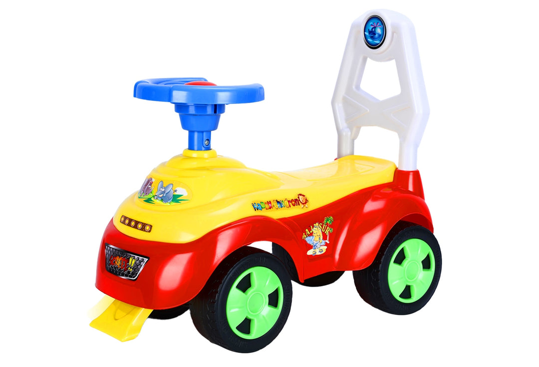 Dash Kids - Ride on Car - Red & Yellow - For Kids Aged 6months +