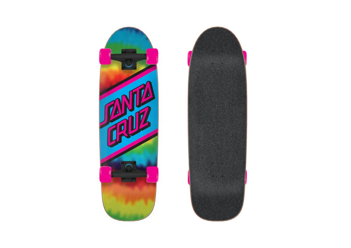 Santa Cruz Skateboard - Rainbow Tie Dye 8.75" - Street Cruzer