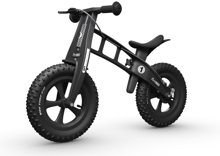 FirstBIKE FATbike | Black Balance Bike