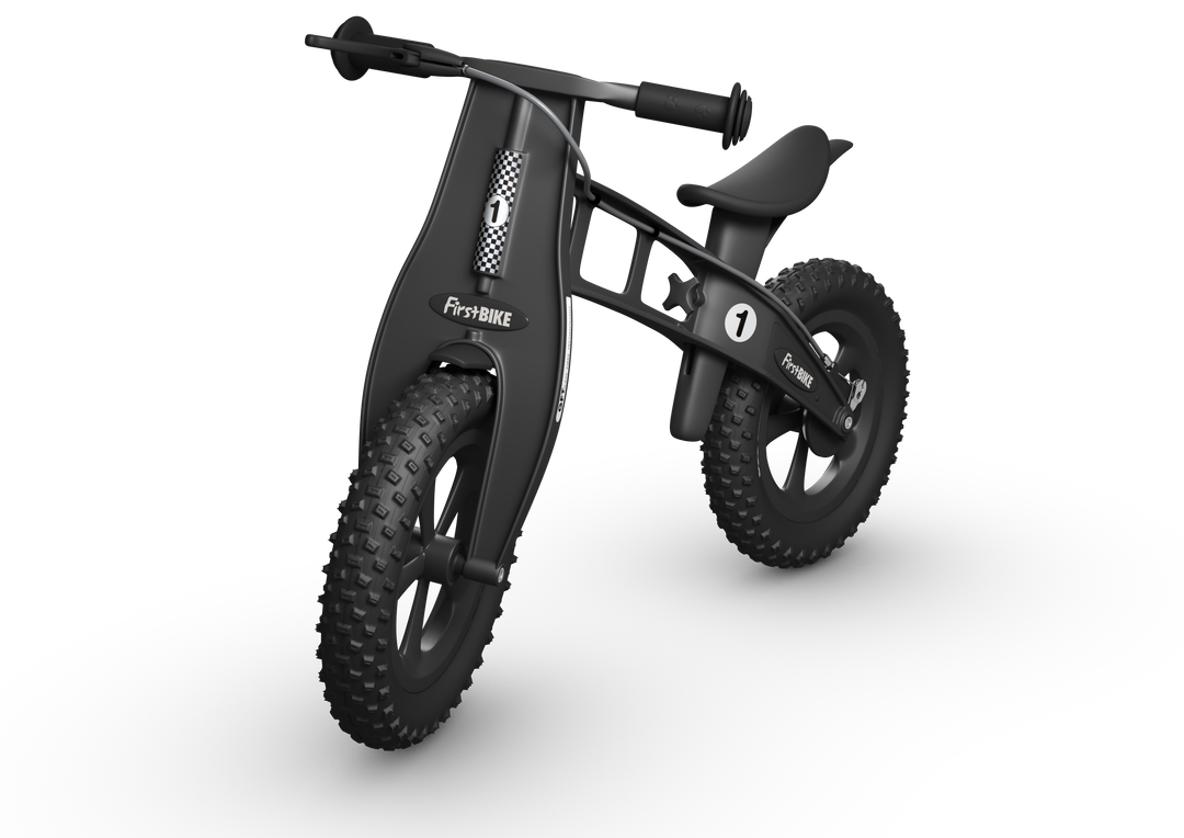 FirstBIKE FATbike | Black Balance Bike