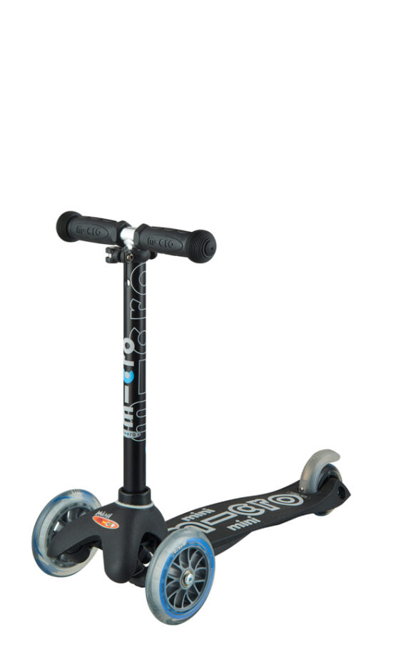 Mini Micro Deluxe - Eco Black - 3-Wheeled Scooter for Kids, Ages 2-5