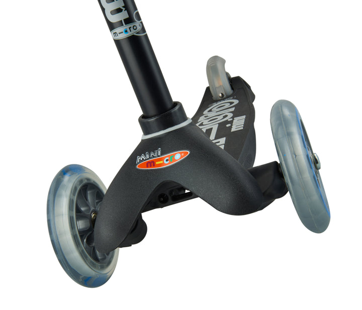 Mini Micro Deluxe - Eco Black - 3-Wheeled Scooter for Kids, Ages 2-5