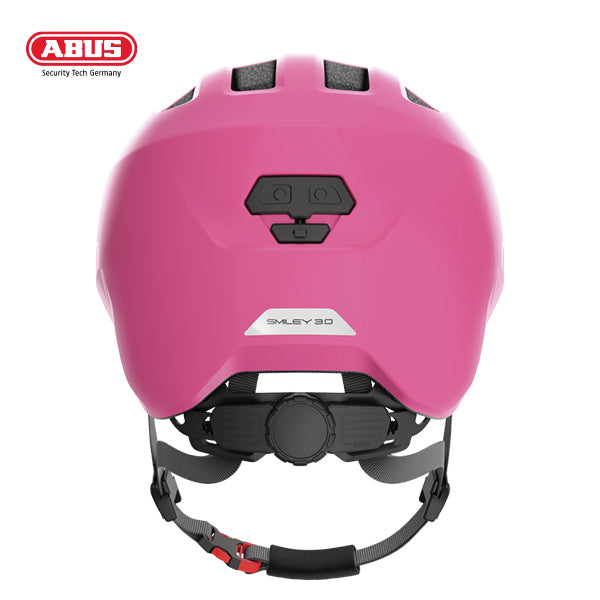 ABUS Helmet - Smiley 3.0 - Shiny Pink (Medium: 50-55cm)