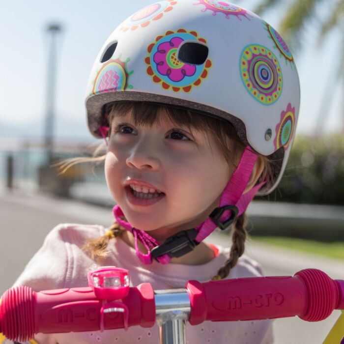 Micro Helmet - Doodle Dots (Medium: 52-56cm)
