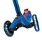 Maxi Micro Deluxe - LED Wheels - Blue - 3-Wheeled Scooter for Kids, Ages 5-12