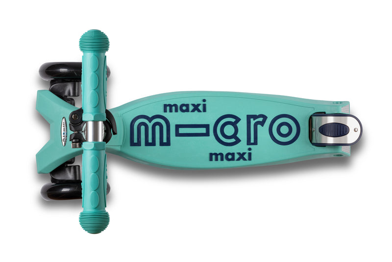Maxi Micro Deluxe - ECO Mint - 3-Wheeled Scooter for Kids, Ages 5-12
