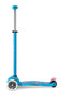 Maxi Micro Deluxe - LED Wheels - Aqua - 3-Wheeled Scooter for Kids, Ages 5-12