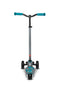 Maxi Micro Deluxe Pro - Grey / Aqua - 3-Wheeled Scooter for Kids, Ages 5-12
