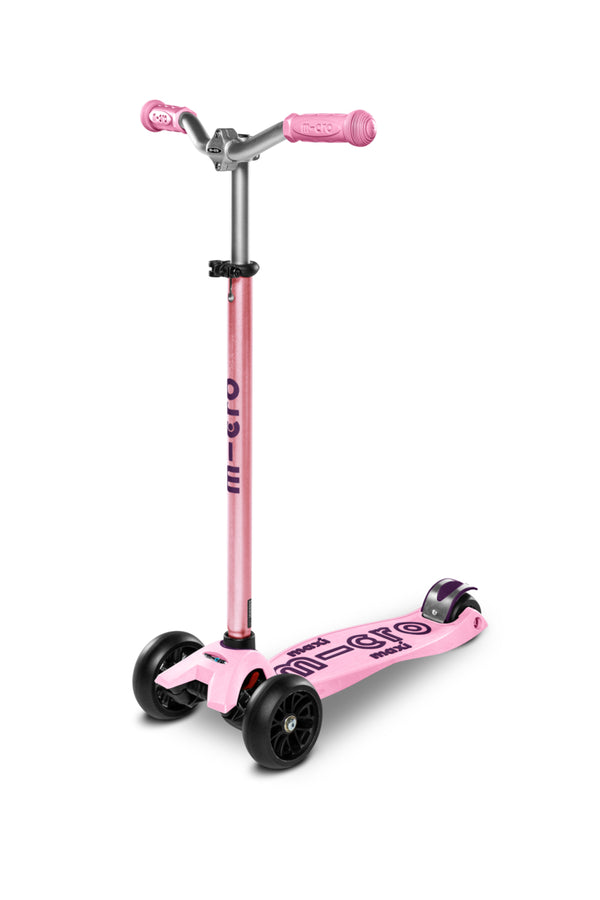 Maxi Micro Deluxe Pro - Rose - 3-Wheeled Scooter for Kids, Ages 5-12