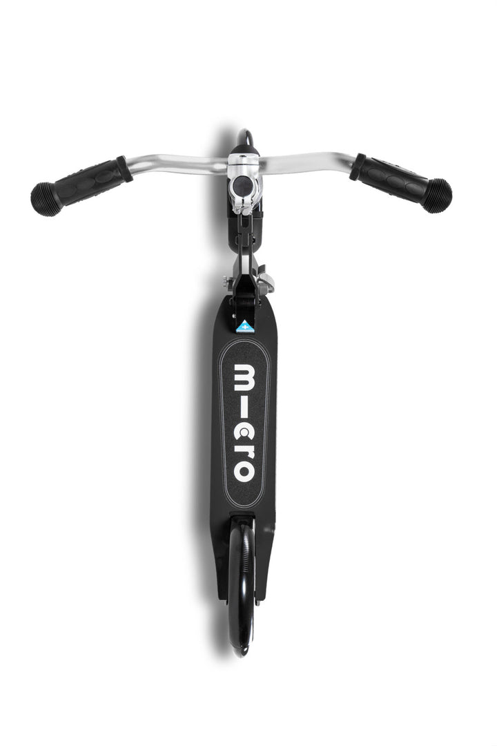 Micro Cruiser Scooter - Black - 2-Wheeled Scooter for Kids and Teens