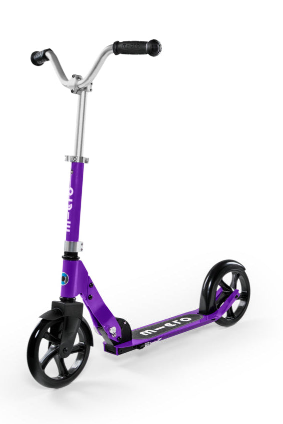 Micro Cruiser Scooter - Purple - 2-Wheeled Scooter for Kids and Teens