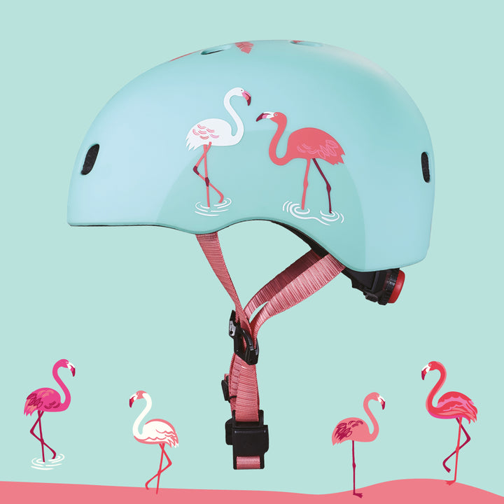 Micro Helmet - Flamingo (Medium: 52-56cm)