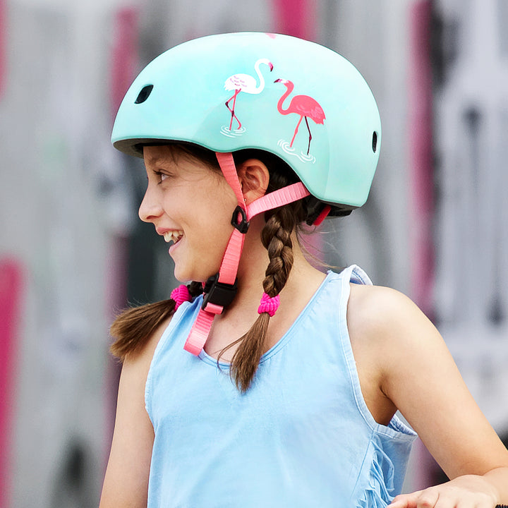 Micro Helmet - Flamingo (Medium: 52-56cm)