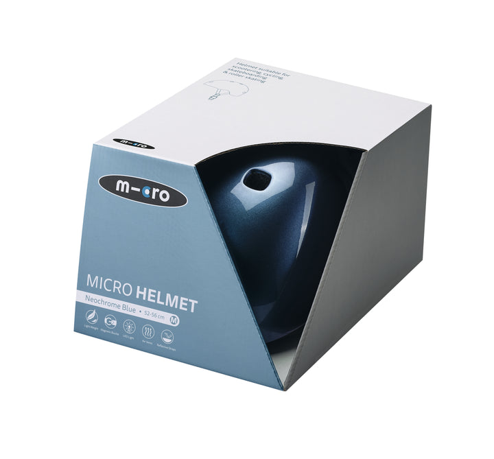 Micro Helmet - Neochrome Blue (Medium: 52-56cm)