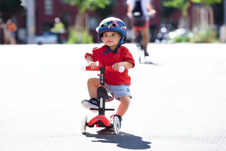 Micro Mini2Grow - LED Red - Kids ages 1 to 6 years