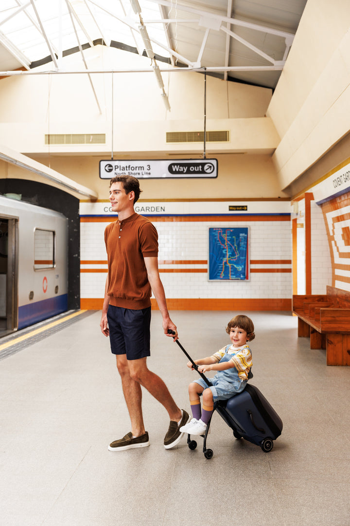 Micro - Luggage Eazy Weekender - Dark Blue - Kids 18 months +