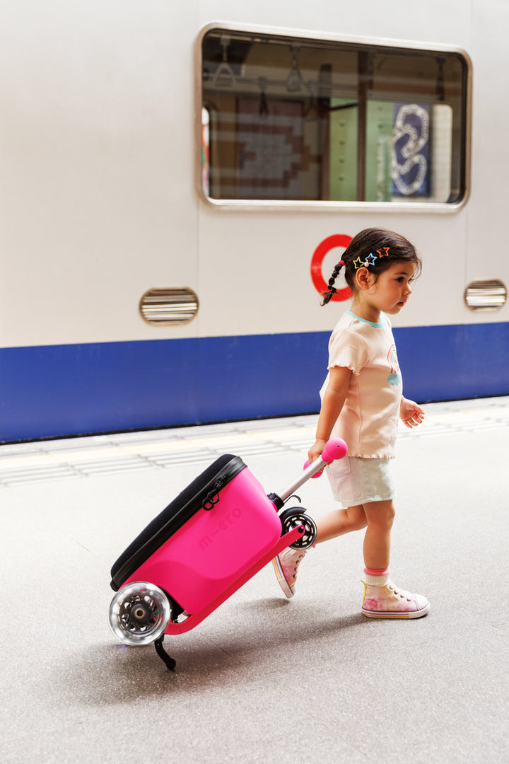 Micro - Luggage Junior - Patch & Play Pink - Kids 18 months +