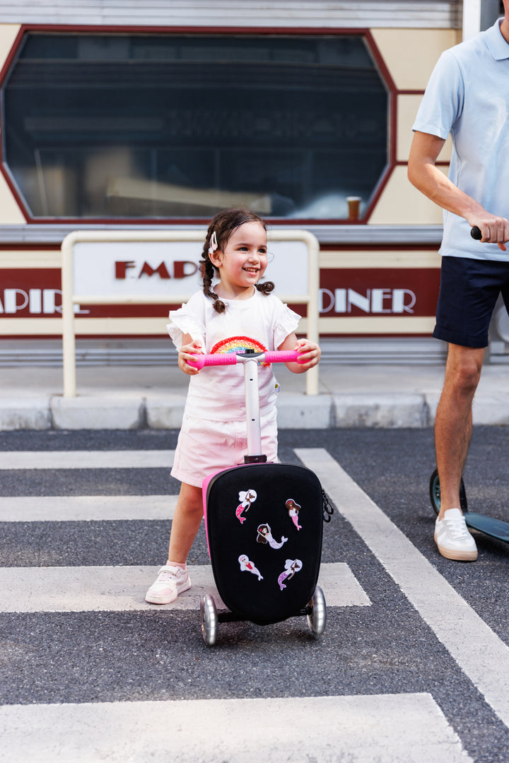 Micro - Luggage Junior - Patch & Play Pink - Kids 18 months +
