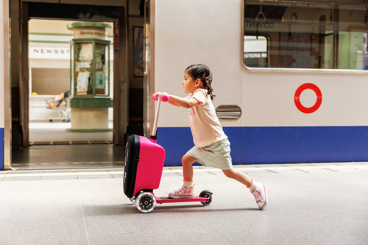 Micro - Luggage Junior - Patch & Play Pink - Kids 18 months +