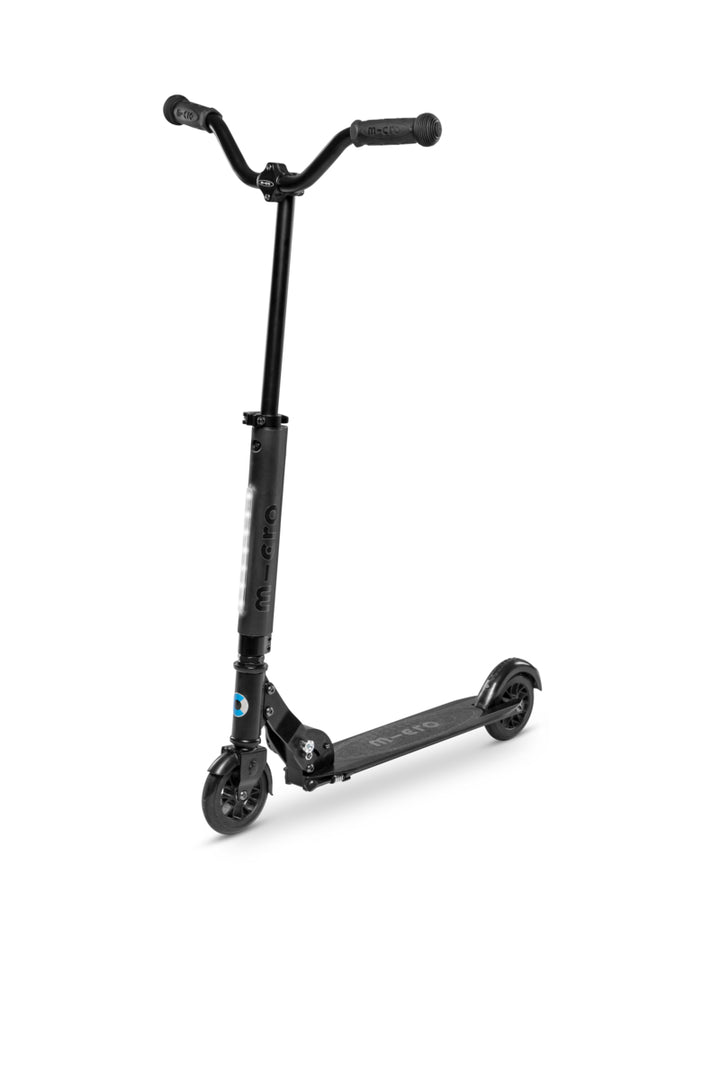 Micro Sprite Deluxe Scooter - Black - 2-Wheeled Scooter for Kids and Teens
