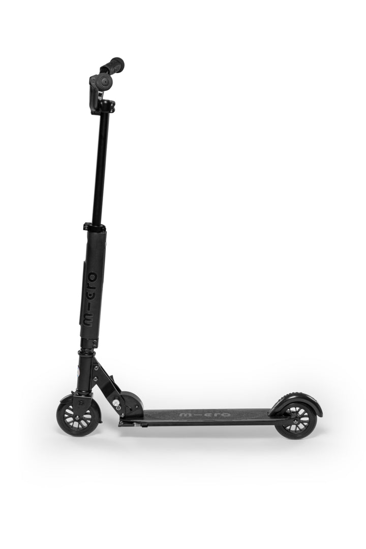 Micro Sprite Deluxe Scooter - Black - 2-Wheeled Scooter for Kids and Teens