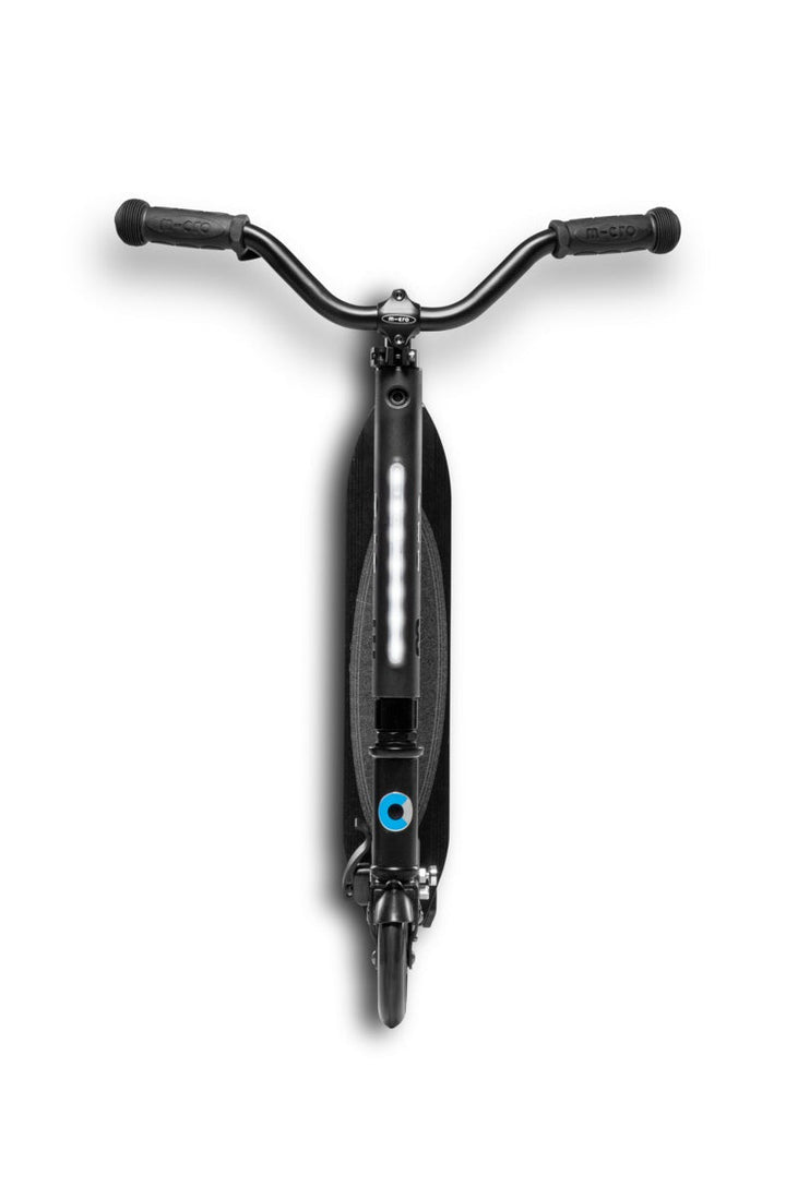 Micro Sprite Deluxe Scooter - Black - 2-Wheeled Scooter for Kids and Teens