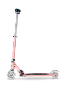 Micro Sprite Scooter - LED Wheels - Neon Rose - 2-Wheeled Scooter for Kids and Teens