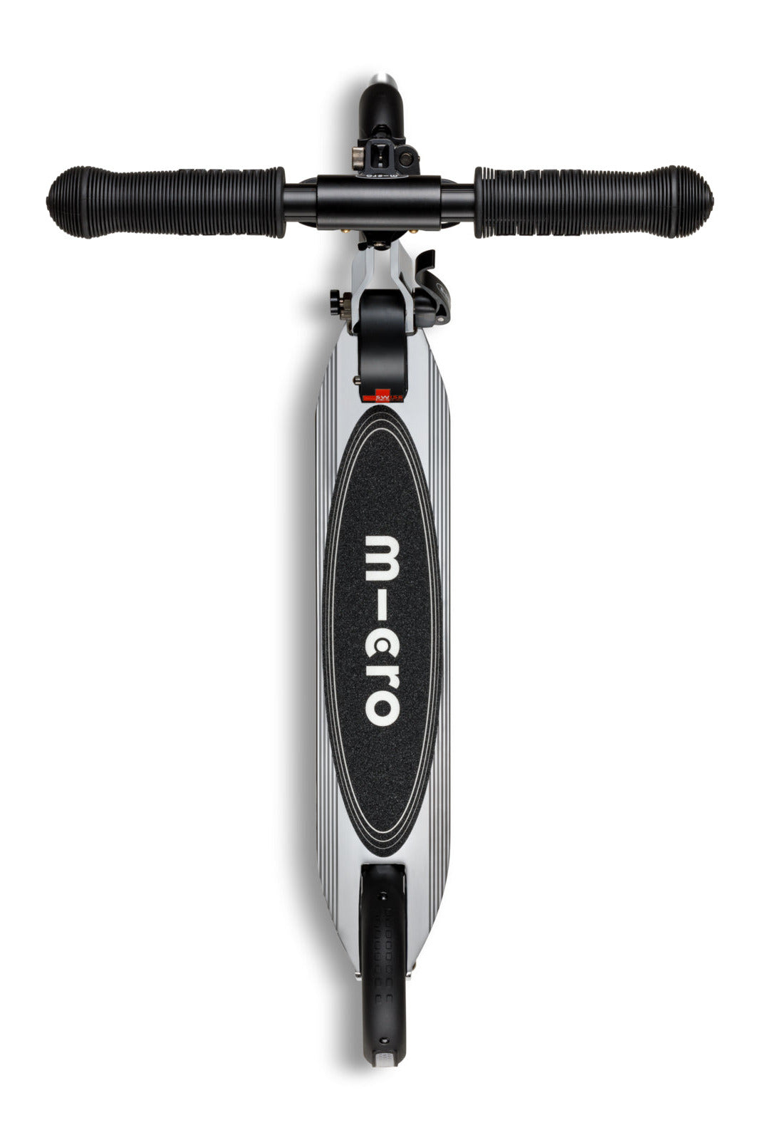 Micro Sprite Neochrome Scooter - LED Wheels - SilverChrome - 2-Wheeled Scooter for Kids and Adults