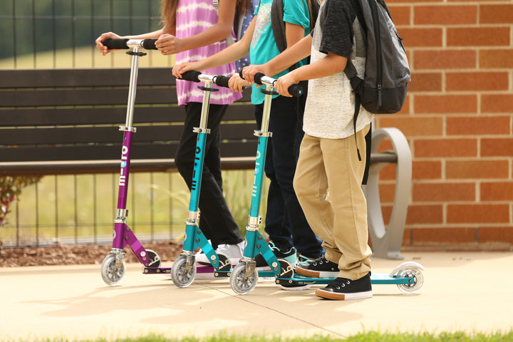 Micro Sprite Scooter - Petrol Stripe - 2-Wheeled Scooter for Kids and Teens