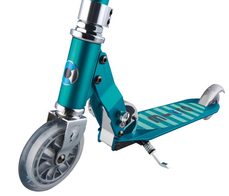 Micro Sprite Scooter - Petrol Stripe - 2-Wheeled Scooter for Kids and Teens