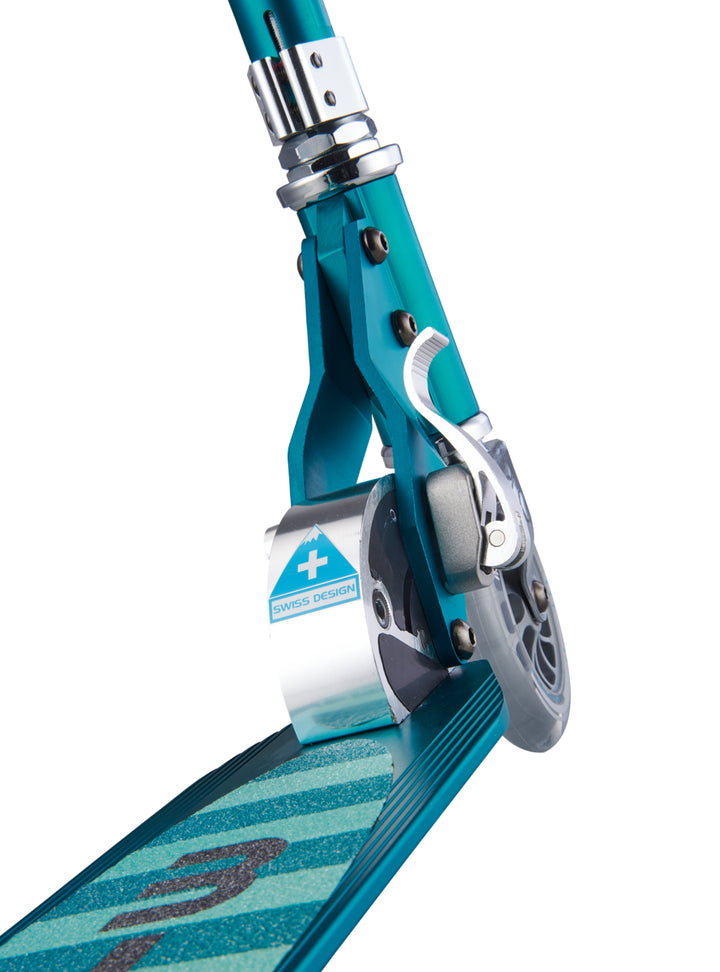Micro Sprite Scooter - Petrol Stripe - 2-Wheeled Scooter for Kids and Teens