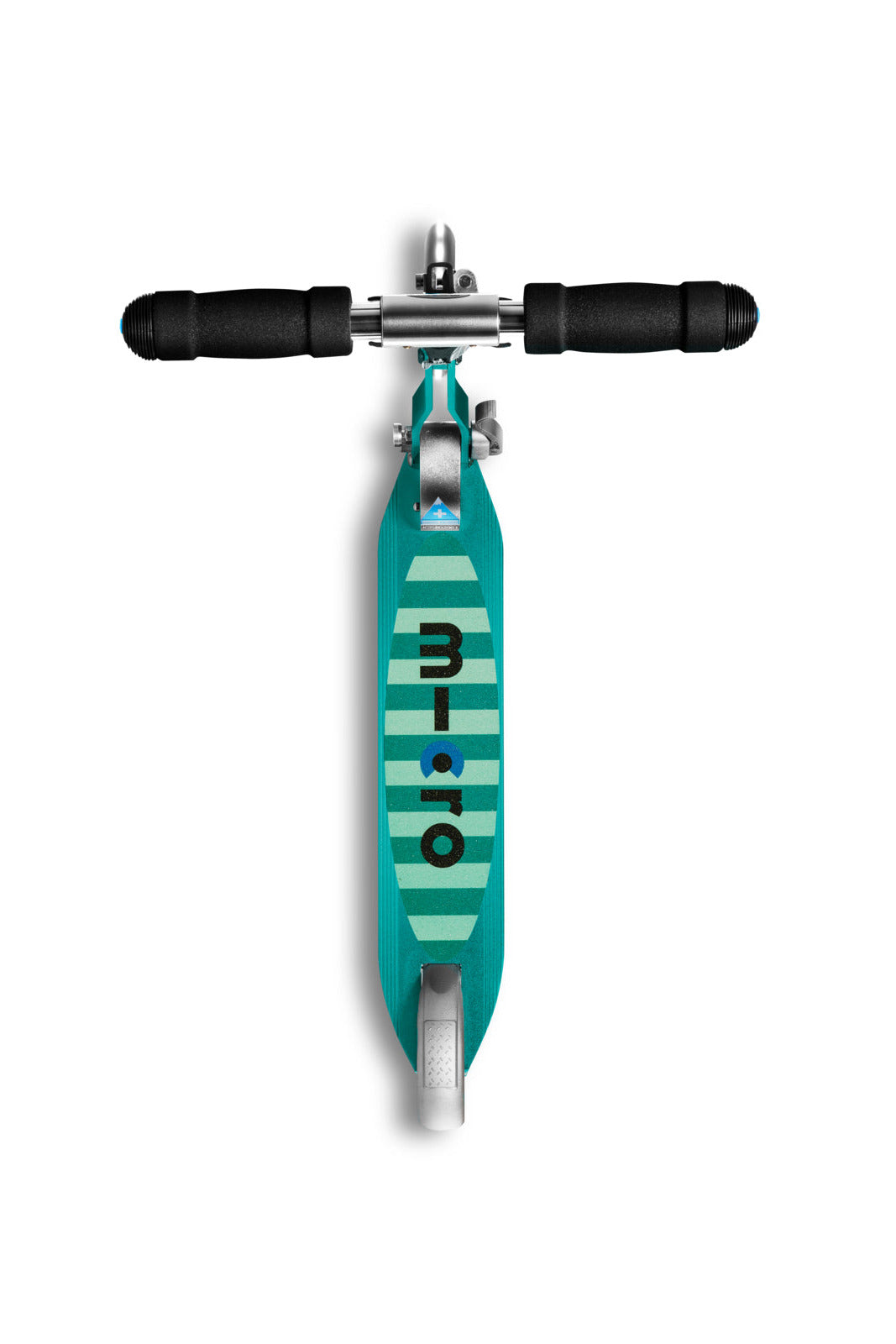 Micro Sprite Scooter - LED Wheels - Petrol Stripe - 2-Wheeled Scooter for Kids and Teens