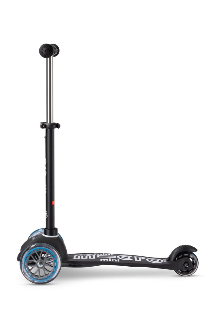 Mini Micro Deluxe - Eco Black - 3-Wheeled Scooter for Kids, Ages 2-5