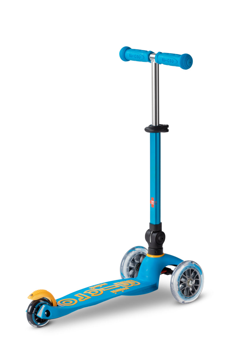 Mini Micro Deluxe - Foldable - Ocean Blue - 3-Wheeled Scooter for Kids, Ages 2-5