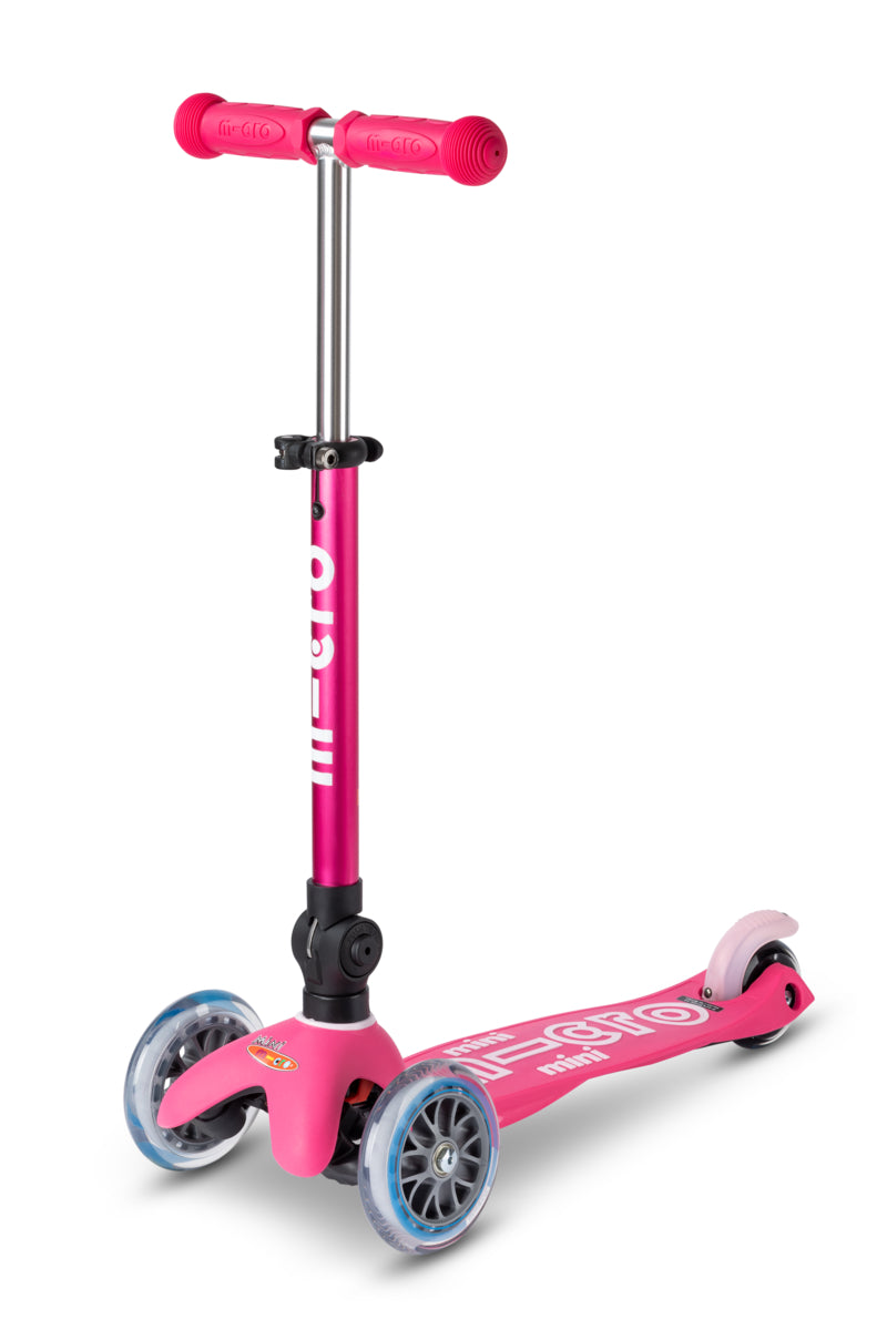 3-Wheel Kids Scooter (Ages 2-5) - Pink | Foldable, Safe, Fun, and