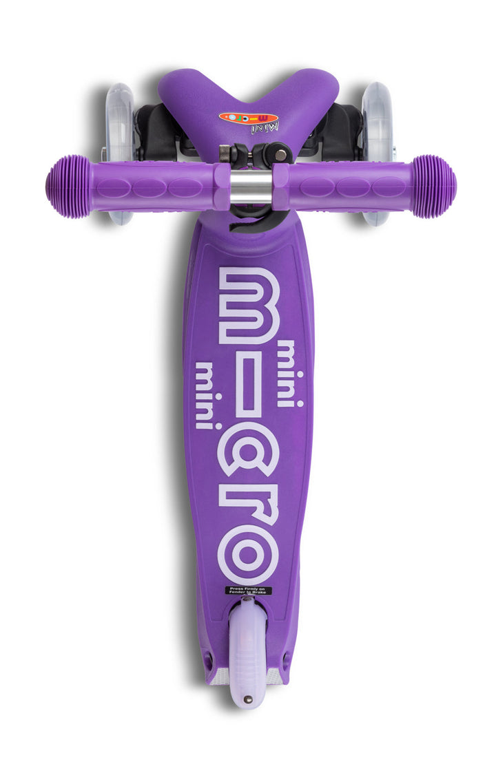 Mini Micro Deluxe - Foldable - Purple - 3-Wheeled Scooter for Kids, Ages 2-5