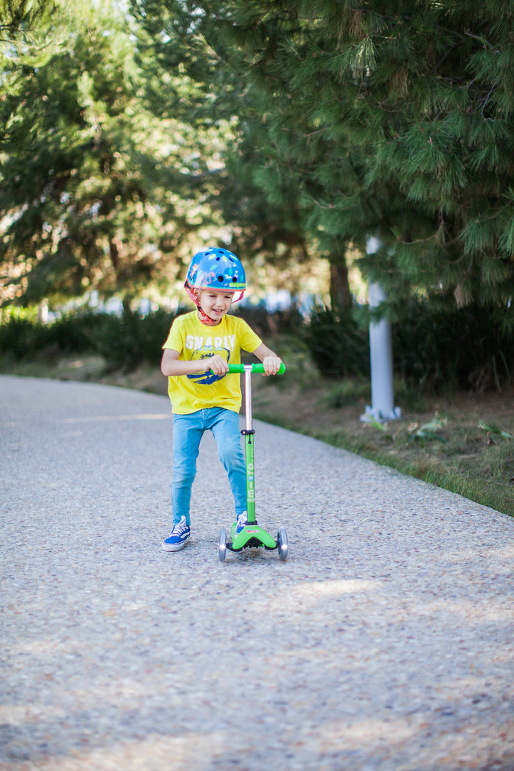 Mini Micro Deluxe - Green - 3-Wheeled Scooter for Kids, Ages 2-5