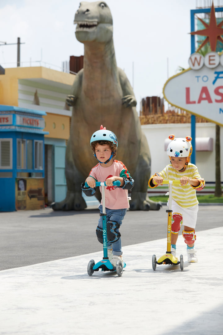 Mini Micro Deluxe - LED Wheels - Yellow - 3-Wheeled Scooter for Kids, Ages 2-5