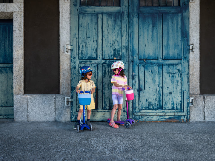 Mini Micro Deluxe - LED Wheels - Purple Pink - 3-Wheeled Scooter for Kids, Ages 2-5