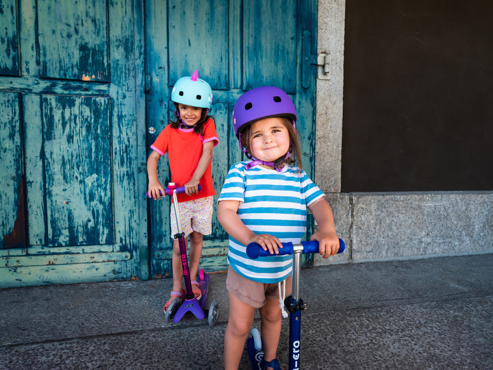 Mini Micro Deluxe - LED Wheels - Purple Pink - 3-Wheeled Scooter for Kids, Ages 2-5