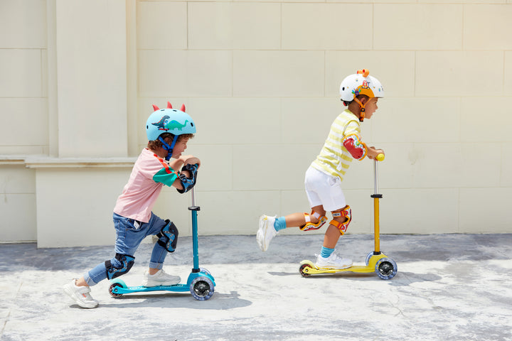 Mini Micro Deluxe - LED Wheels - Yellow - 3-Wheeled Scooter for Kids, Ages 2-5