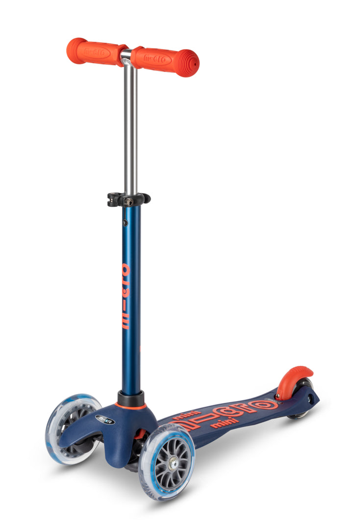 Mini Micro Deluxe - Navy Blue - 3-Wheeled Scooter for Kids, Ages 2-5