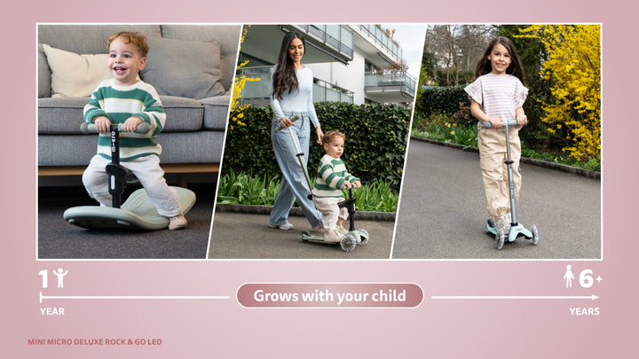 Mini Micro Deluxe - Rock & Go - LED Dusty Rose