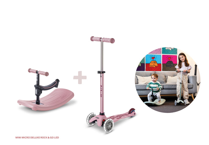 Mini Micro Deluxe - Rock & Go - LED Dusty Rose