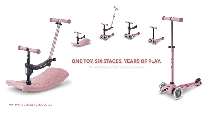 Mini Micro Deluxe - Rock & Go - LED Dusty Rose