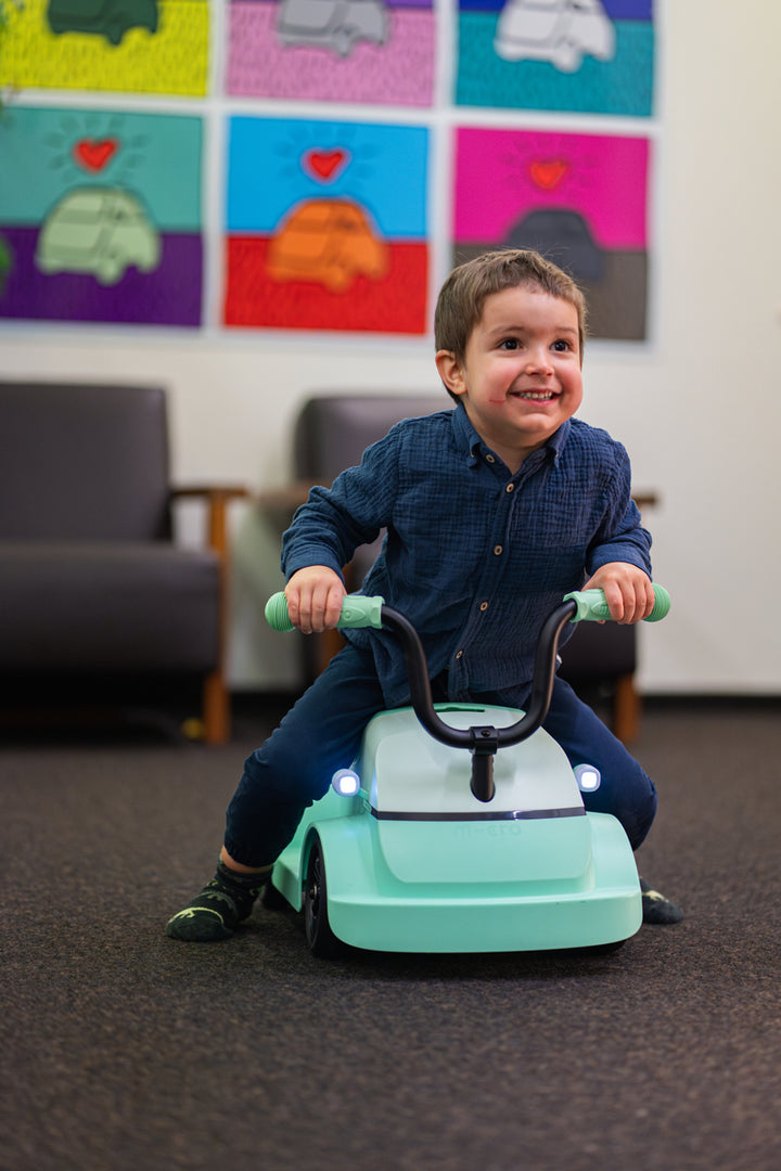Mini Microlino - Ride-On Toy - Blue - Kids 18 months and older