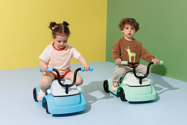 Mini Microlino - Ride-On Toy - Blue - Kids 18 months and older