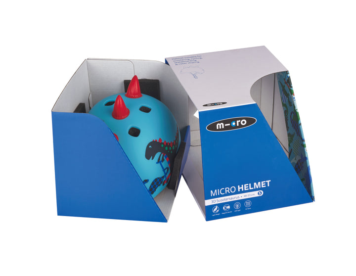 Micro Helmet - Scootersaurus 3D (Medium: 52-56cm)