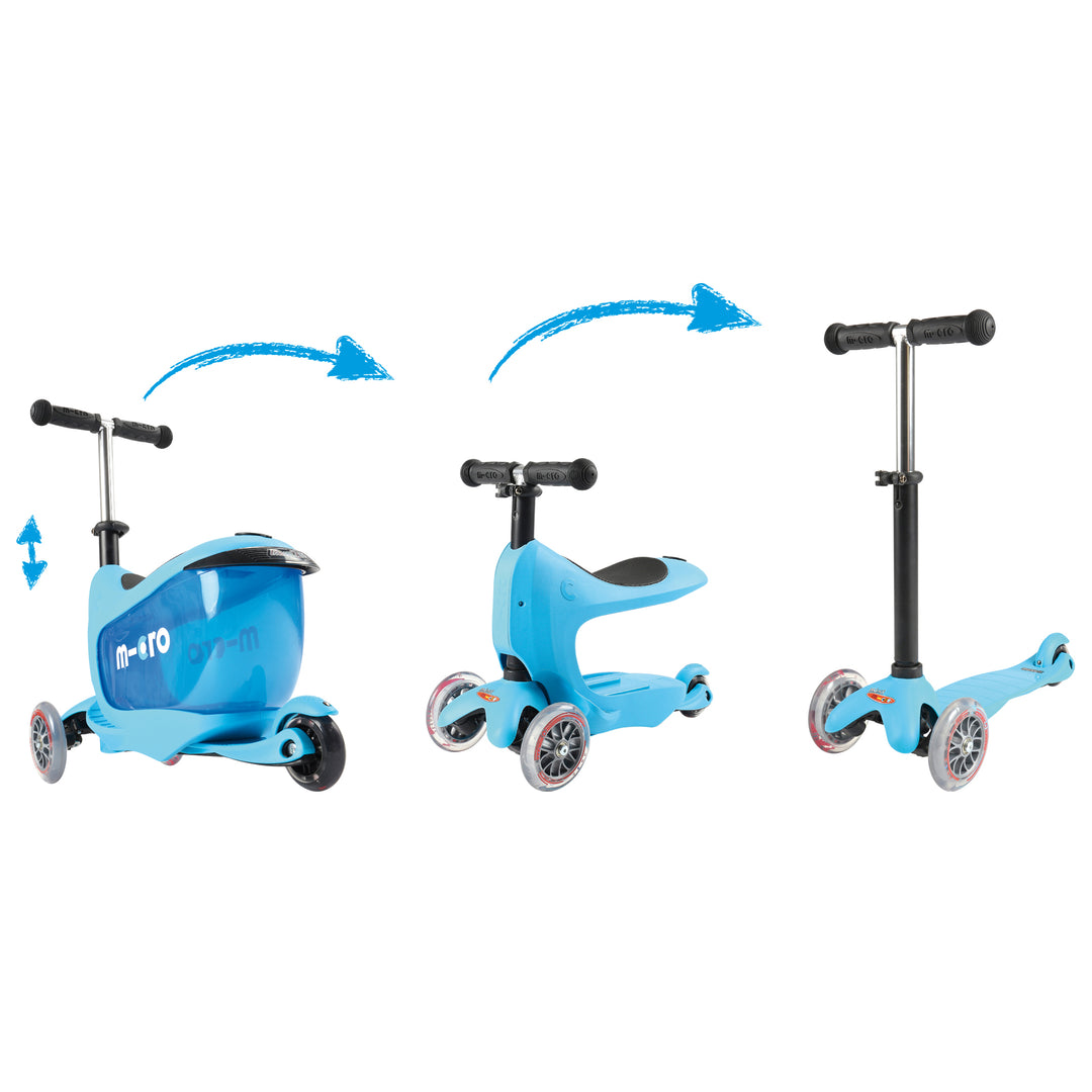 Micro Mini2Go Deluxe - Blue - Kids ages to 1 to 6 years