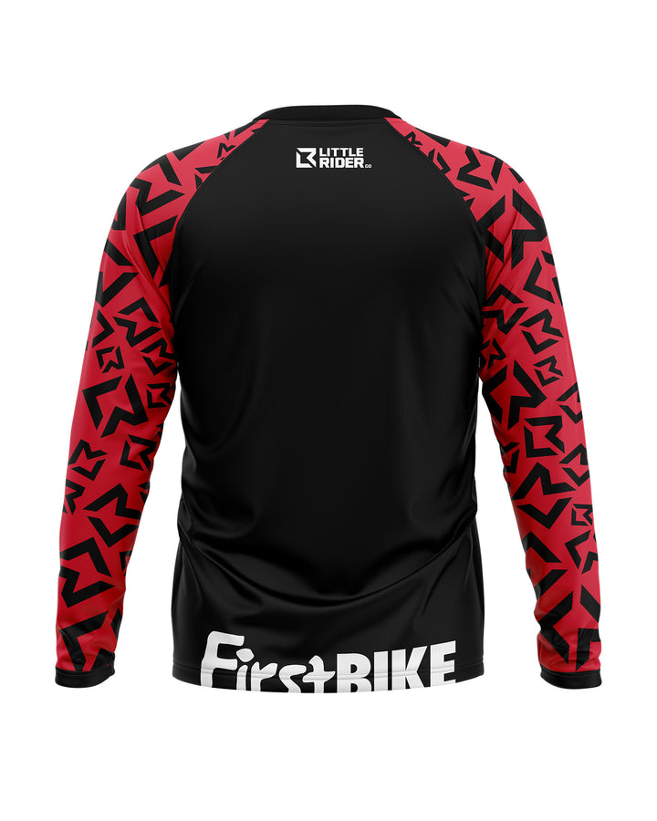 FirstBIKE | Little Rider - Kiddies Technical Jersey - Red